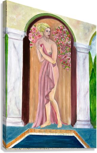 Le bain Canvas Print