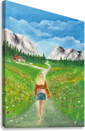 La balade Canvas Print
