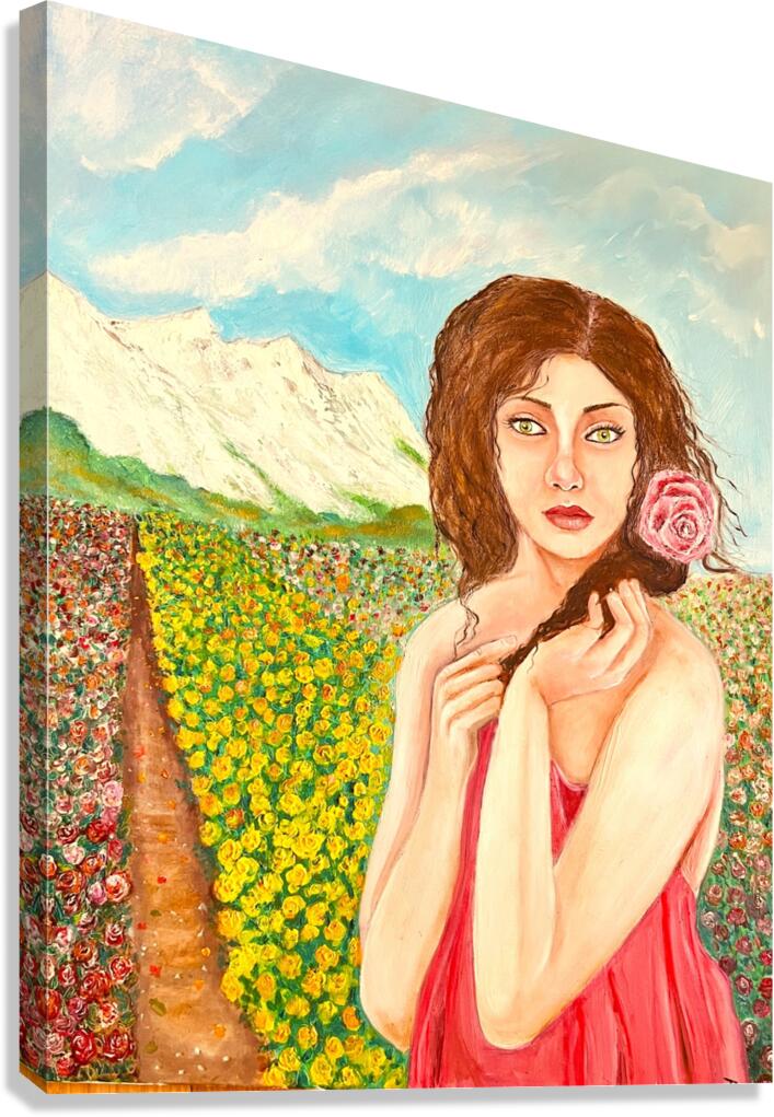 La FLeur Canvas Print