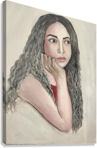 Pensive Canvas Print