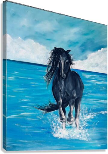 Le Cheval Canvas Print