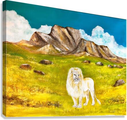 La Savanne Canvas Print