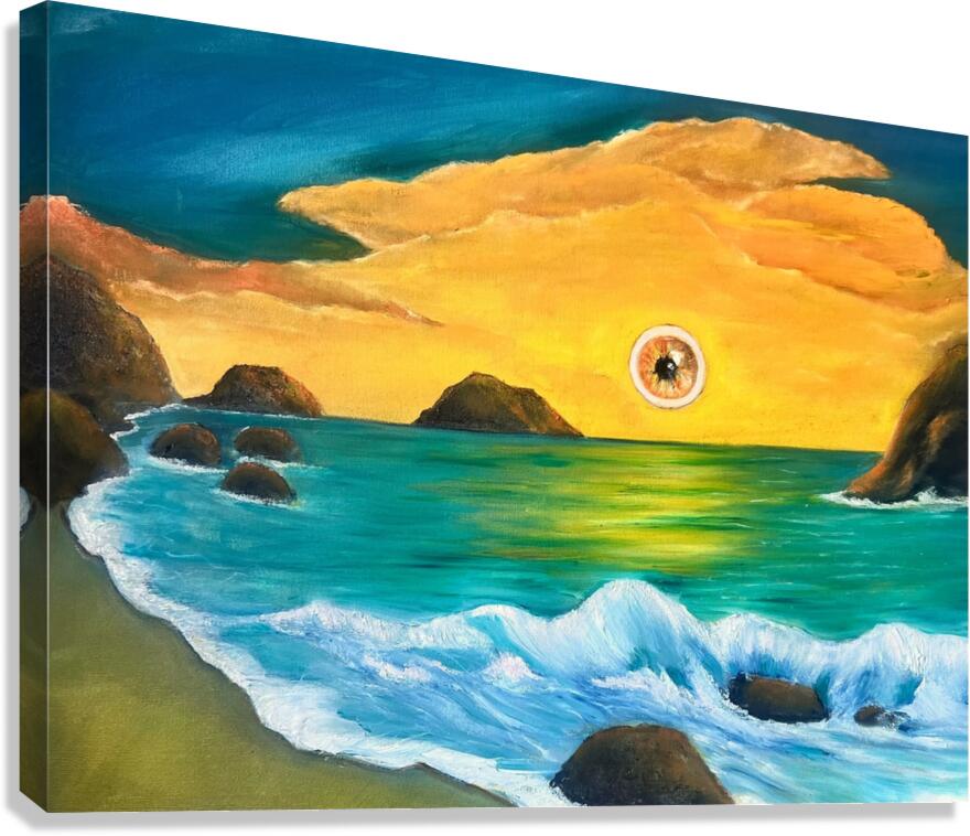 Un Univers parallele Canvas Print