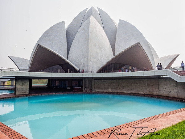  lotus temple India Print