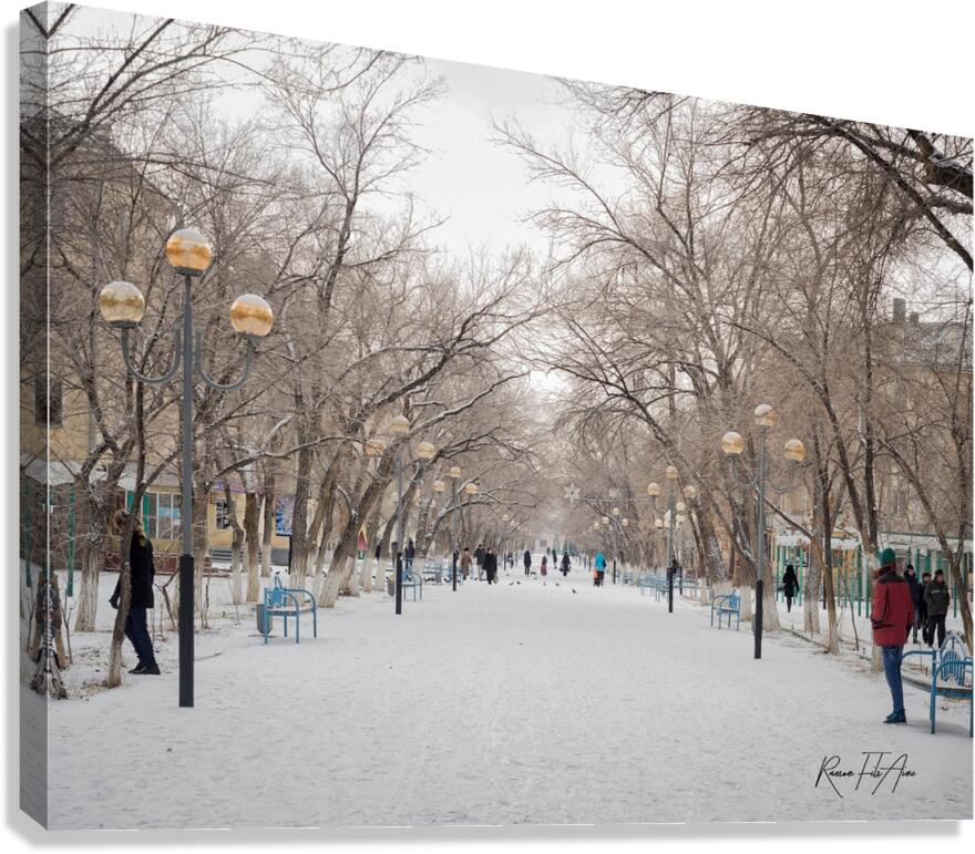 Rbat Baikonur Kazakhstan Canvas Print