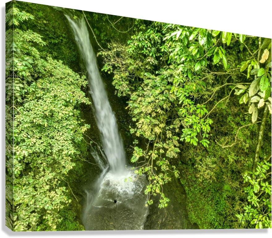 Seririt Gigit waterfall  Indonesia Canvas Print