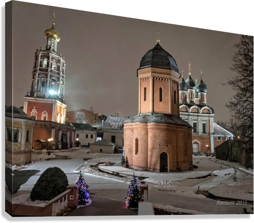 Monastery   Canvas Print