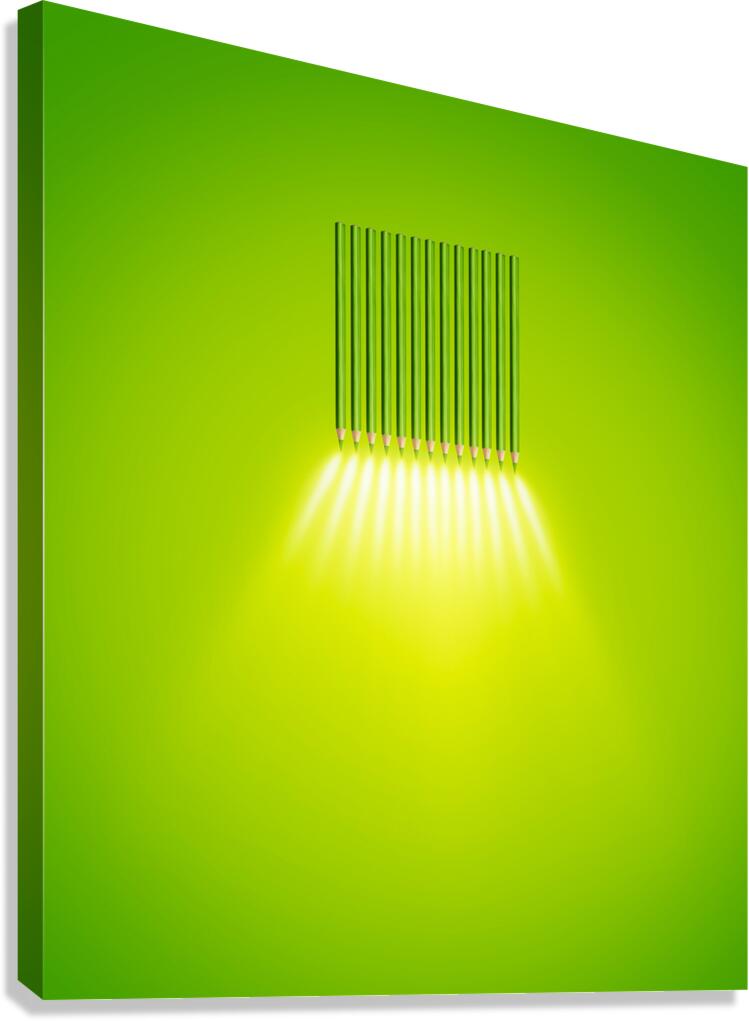 Illuminating Creativity Canvas Print