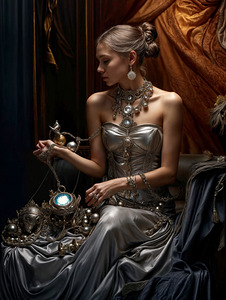  Glowing Blue Elements 