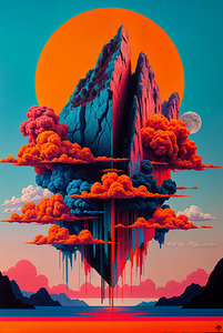  Jagged Rock Formation 