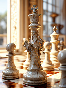 Decorative Chess Set 