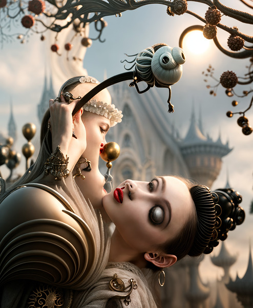 Contrasts and Connections  Print