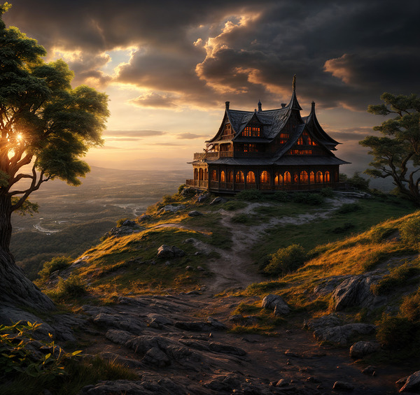 Dramatic Sunset  Print