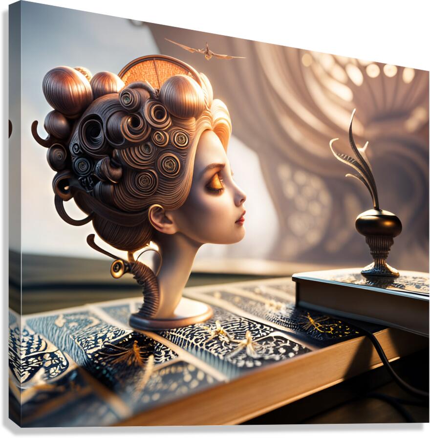  Parallel Realms  Canvas Print