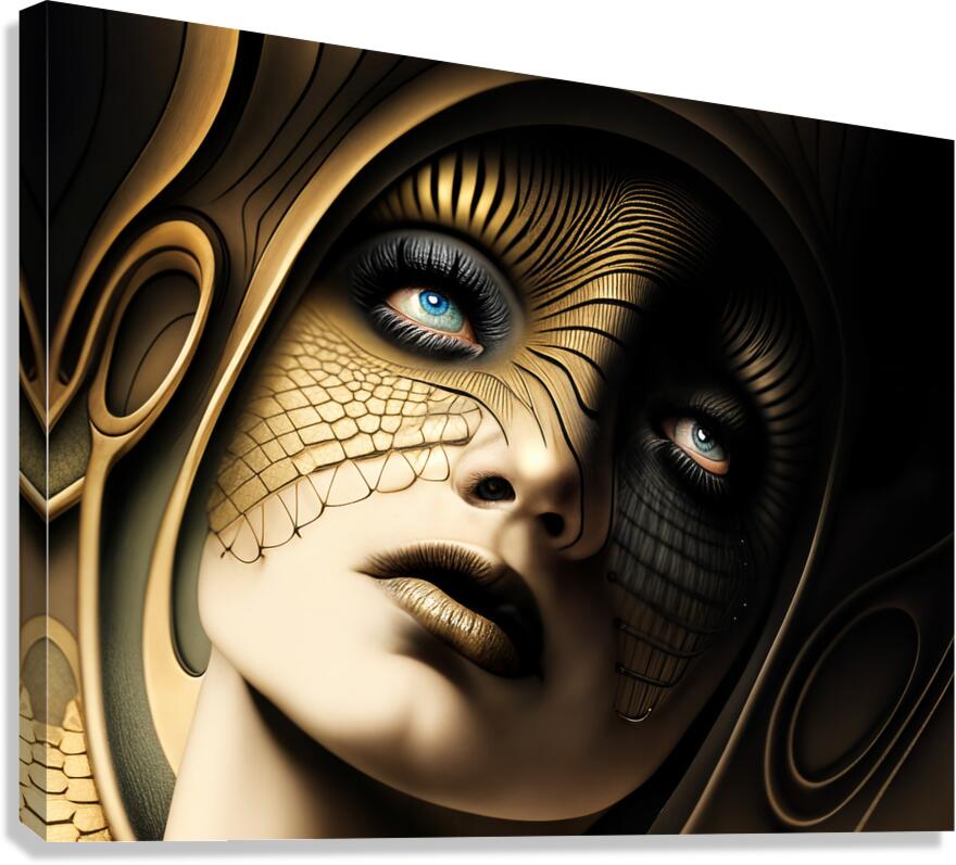 Digital Darling  Canvas Print