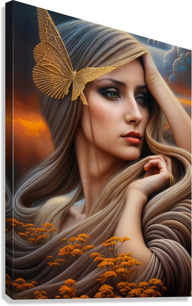  Face Crafted   Canvas Print