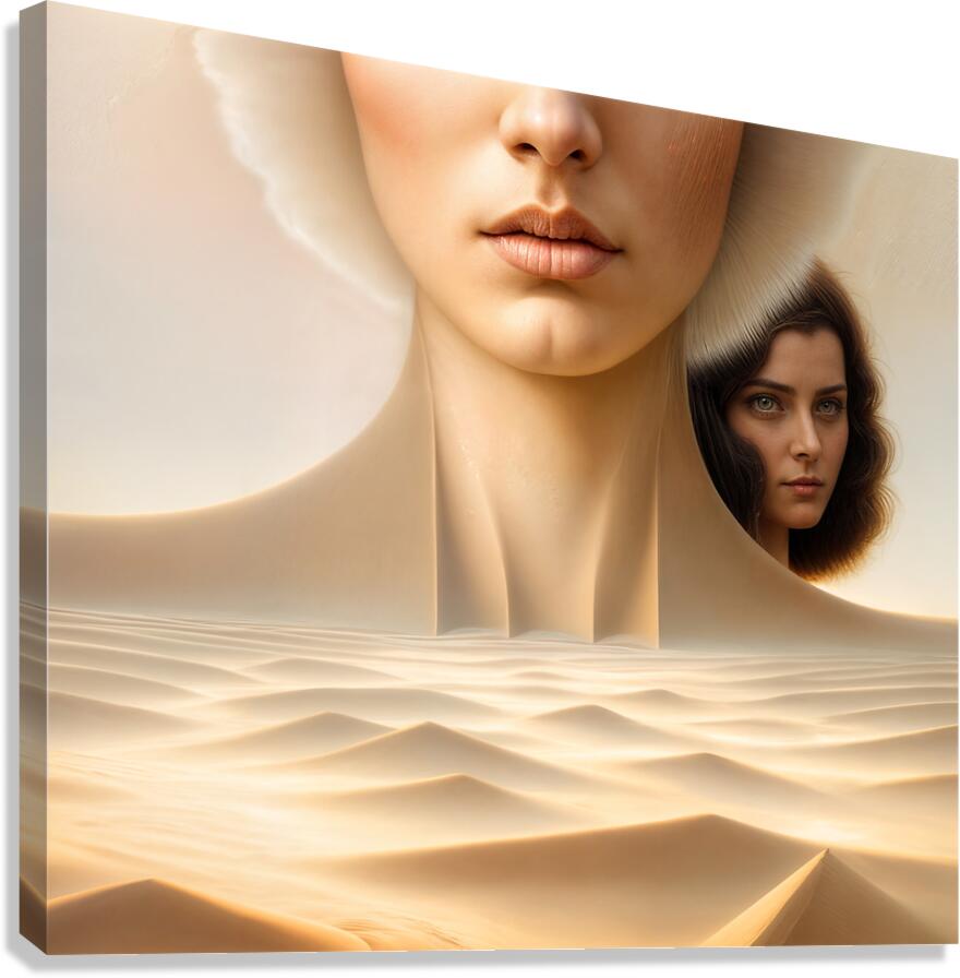 Virtual Venus Canvas Print