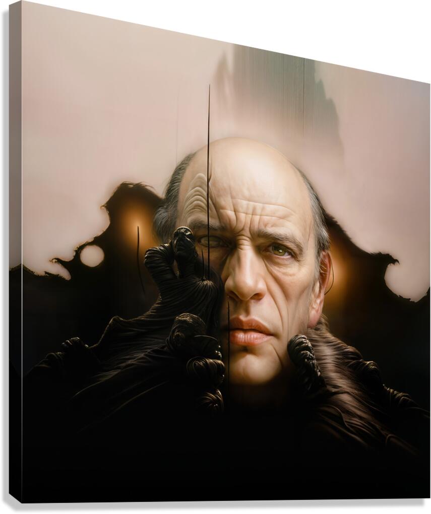 Digital Deity  Canvas Print