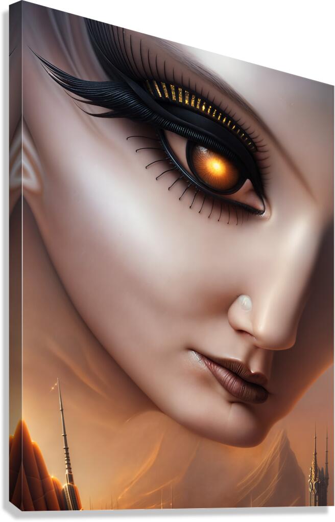  Sensational Look Canvas Print