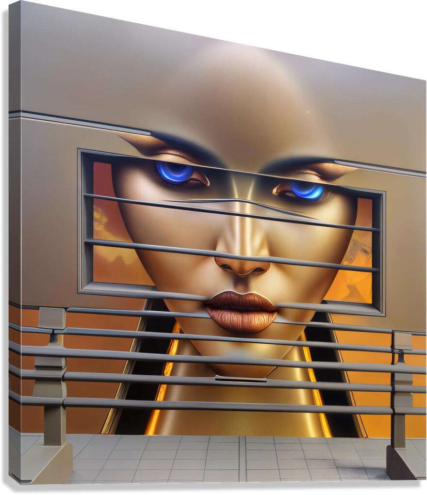 Fabulous Face  Canvas Print