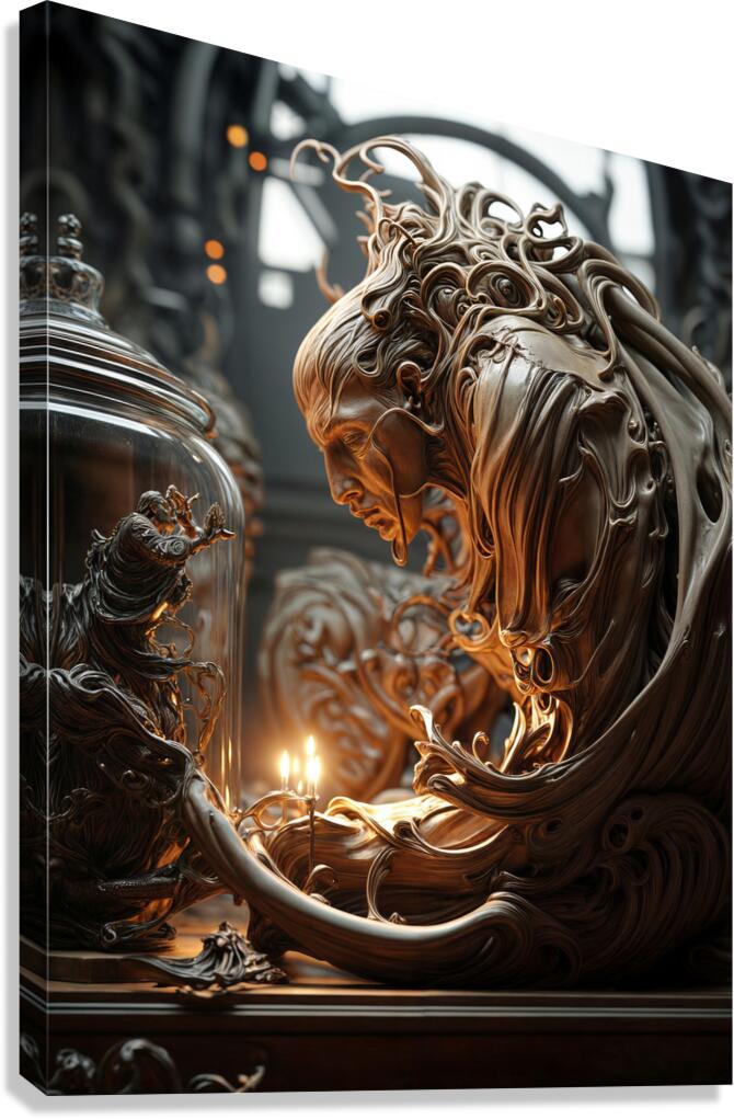  Light Beyond Reality  Canvas Print