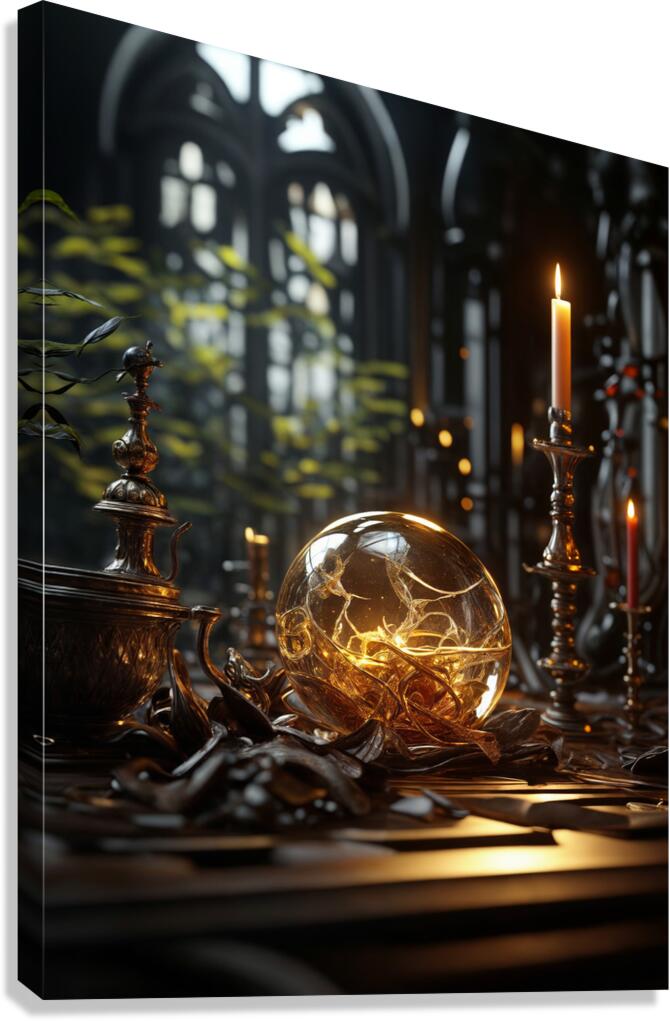  Binary Brightness  Canvas Print