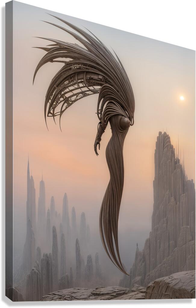 Beyond Humanoids  Canvas Print