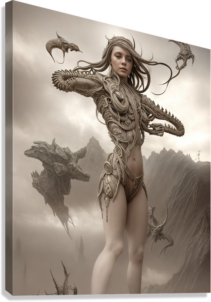 Human Souls  Canvas Print