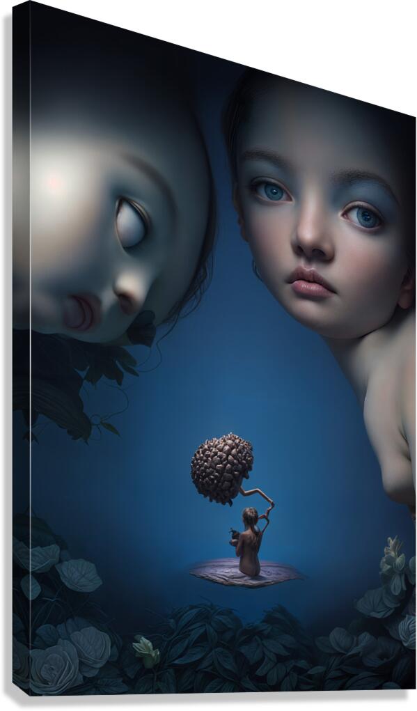  Beauty Unleashed  Canvas Print