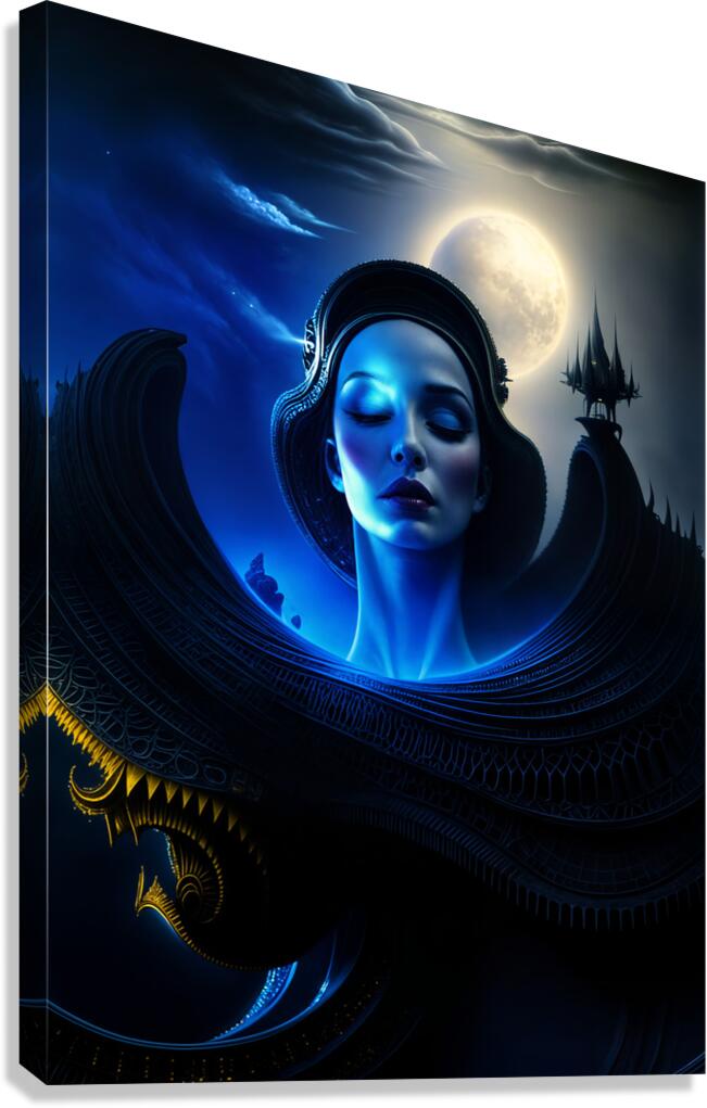  Her Elegance  Canvas Print