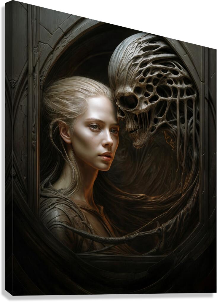  AI Queen  Canvas Print