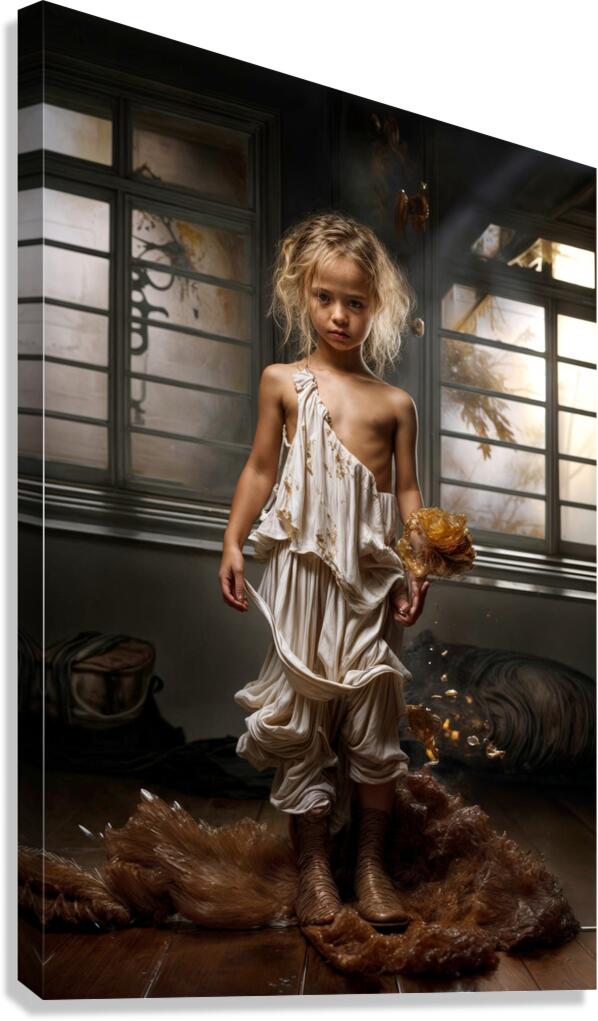  Enigmatic Divinity  Canvas Print