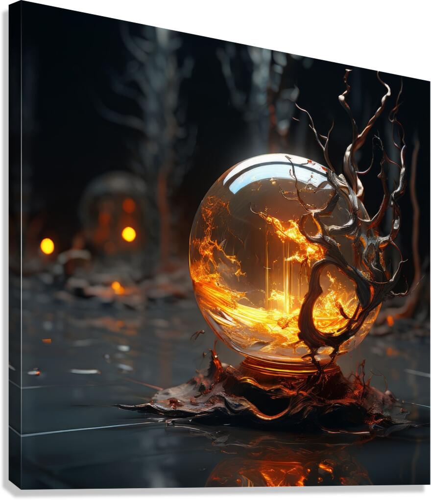  Illuminating Intelligence  Canvas Print