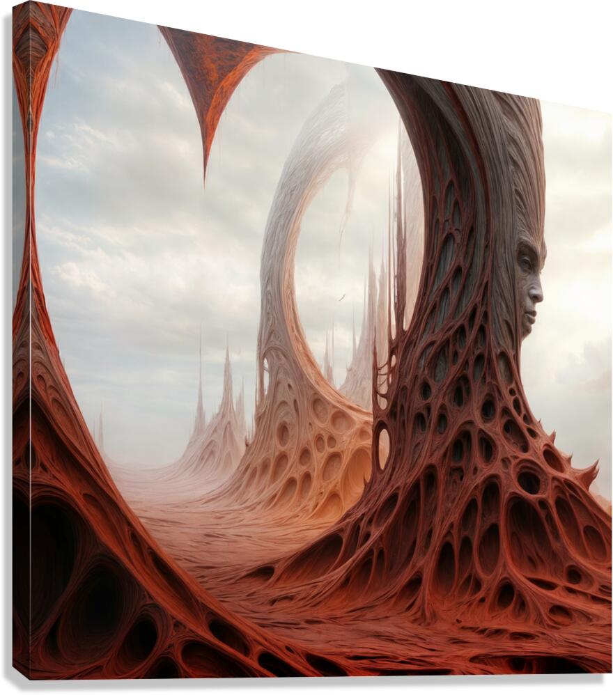 Future Unveiled  Canvas Print