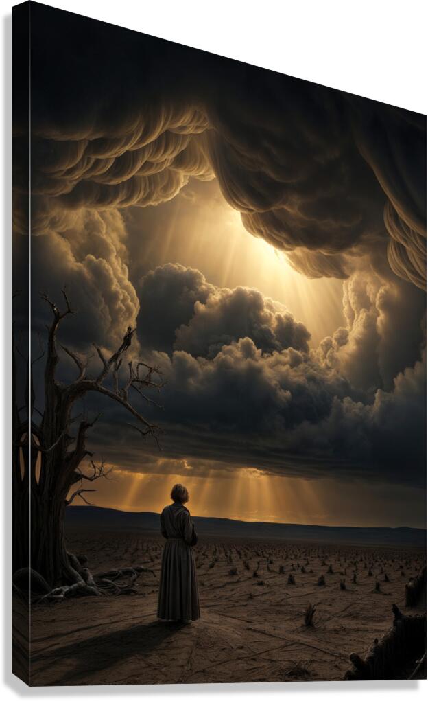  Dramatic Sky  Canvas Print
