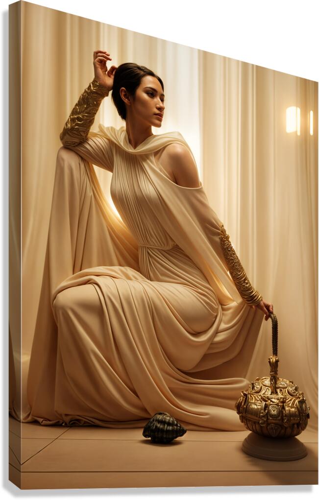  Dazzling Elegance  Canvas Print