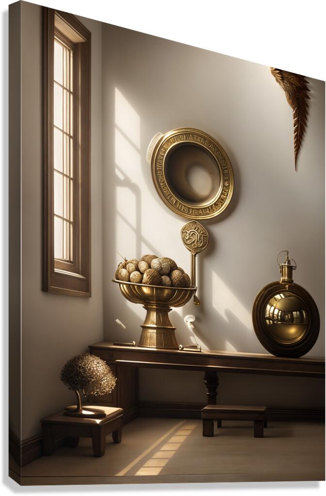 Creative Touch  Canvas Print