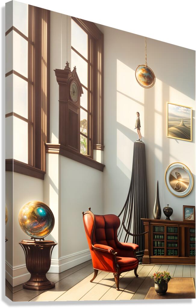 Enhanced Interiors  Canvas Print