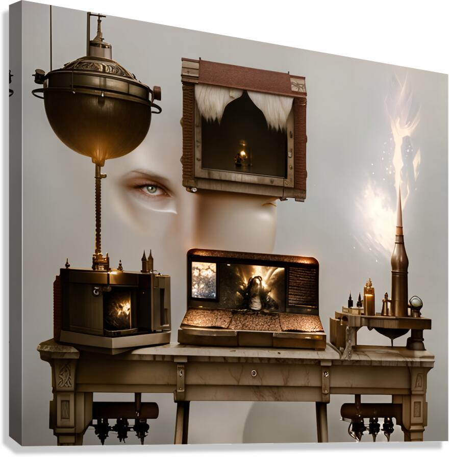 Futuristic Design  Canvas Print