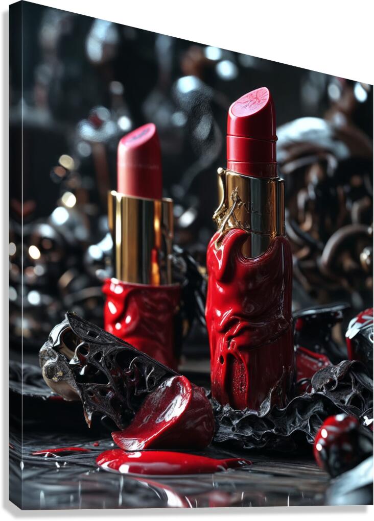  Red Lipstick  Canvas Print