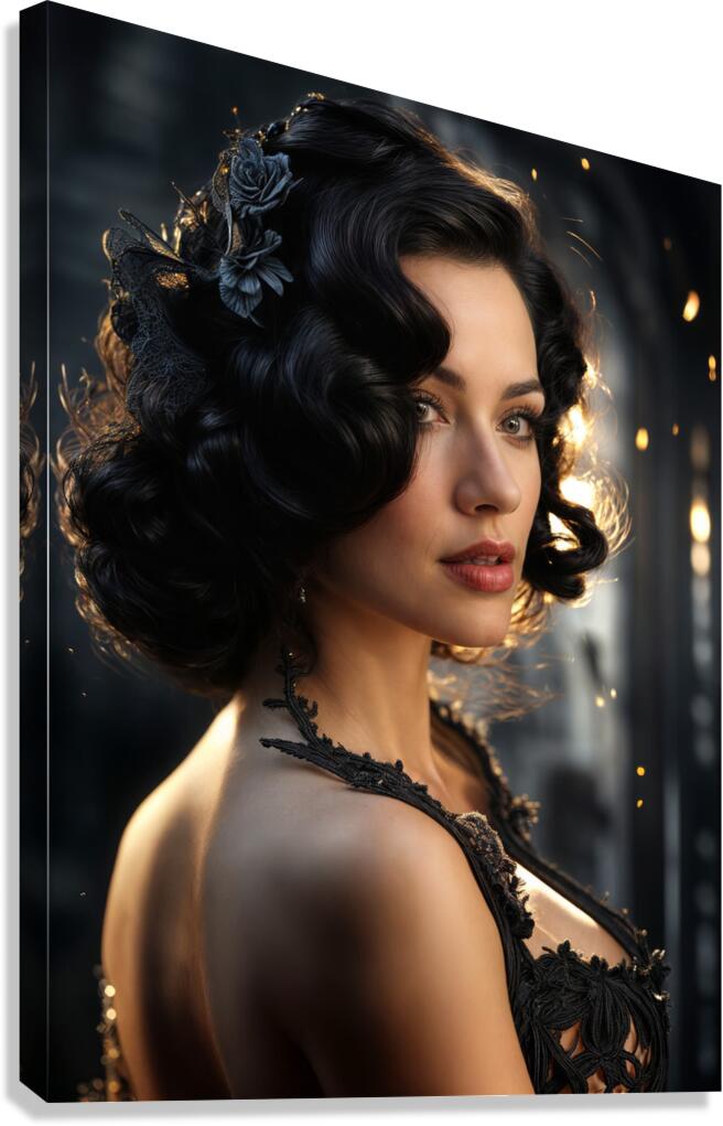  Angelic Countenance  Canvas Print