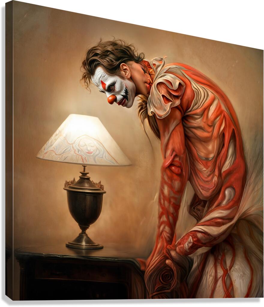  Beneath the Code  Canvas Print