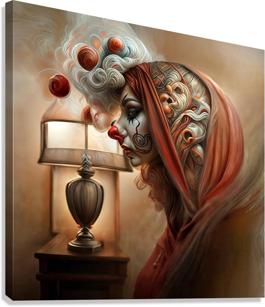  Artificial Whispers  Canvas Print
