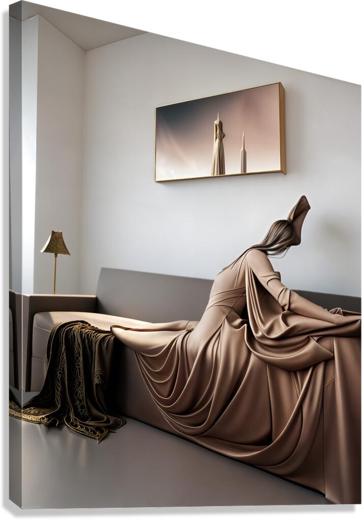  Future Space  Canvas Print