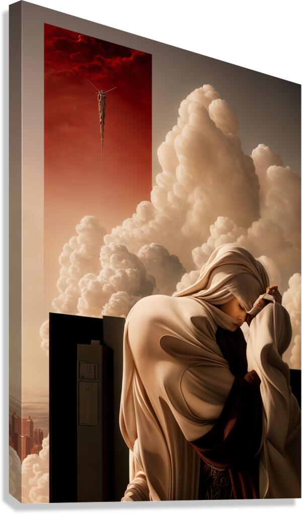 Luminous Labyrinth  Canvas Print