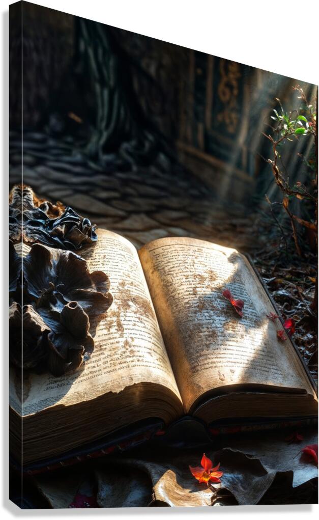 Open & Aged  Canvas Print