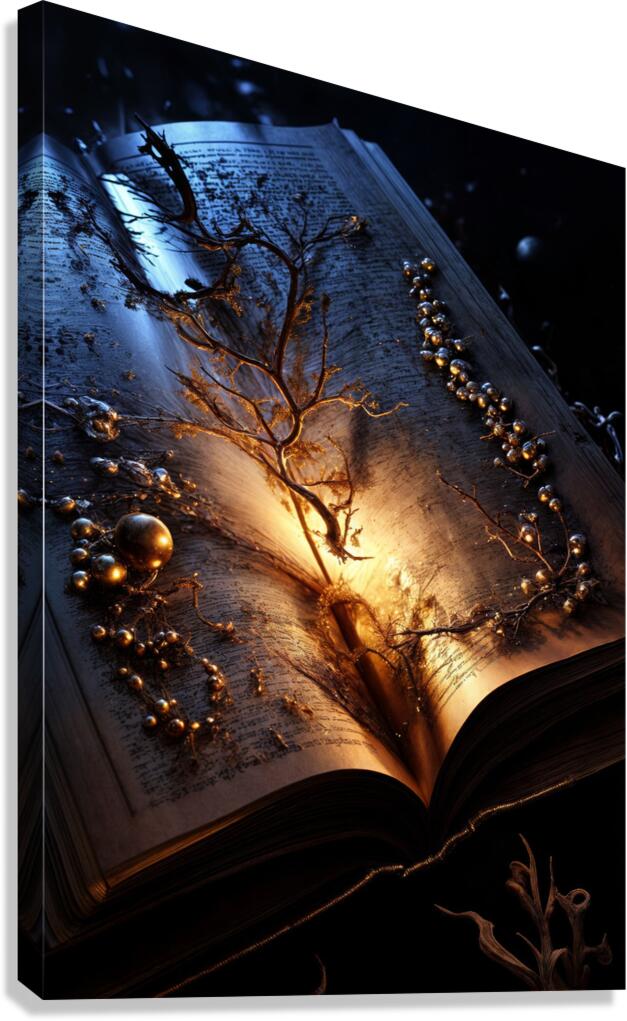  Ancient Reading  Canvas Print