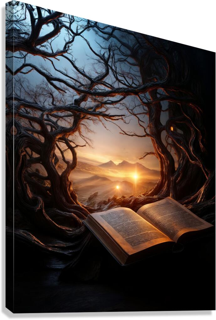Sunset Landscape  Canvas Print