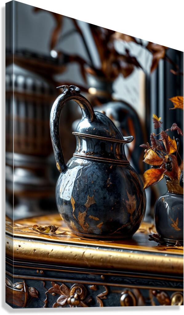 Porcelain Set  Canvas Print
