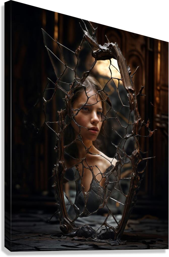 Fractured Reality  Canvas Print